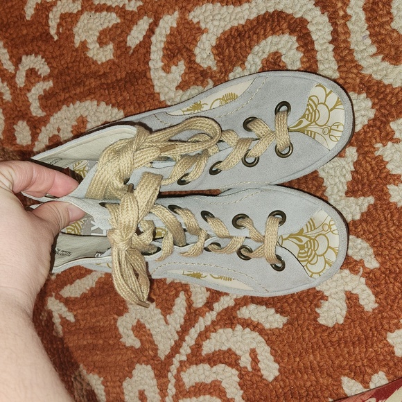 Fly London Yaba Women's Gray Suede Lace-Up Wedges Sandals Shoes Size: 40 - Picture 1 of 10